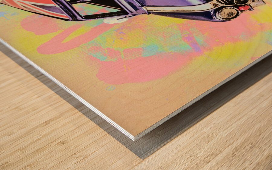 Mini masterpiece Wood print