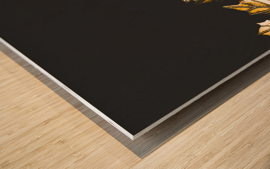 Royal crown jewels Wood print