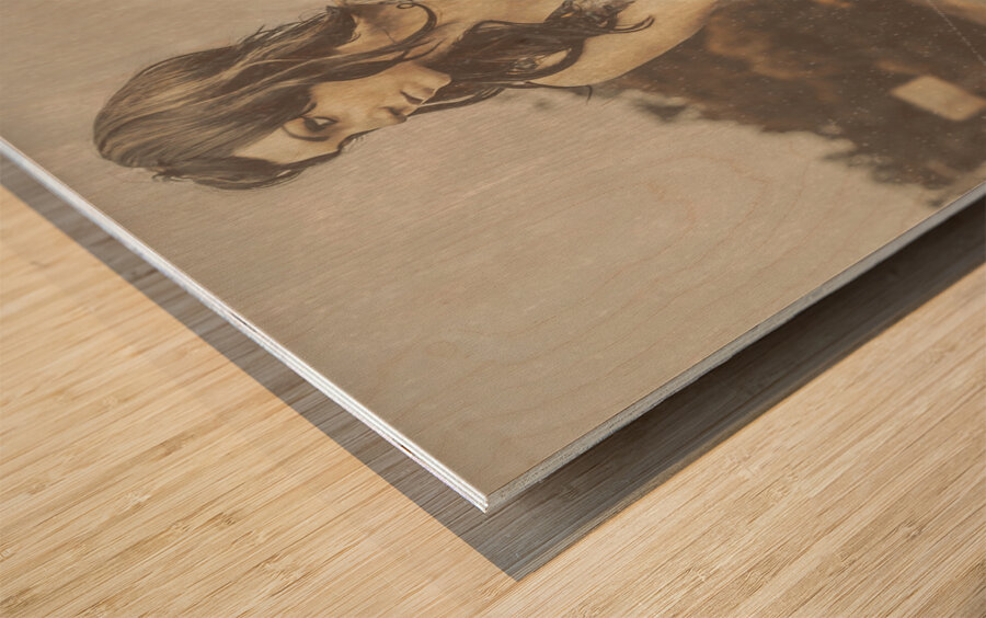 The Music That Defined Your Past Wood print