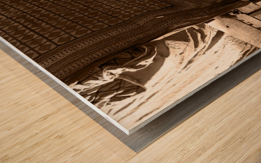 Gypsy Wagon Wood print