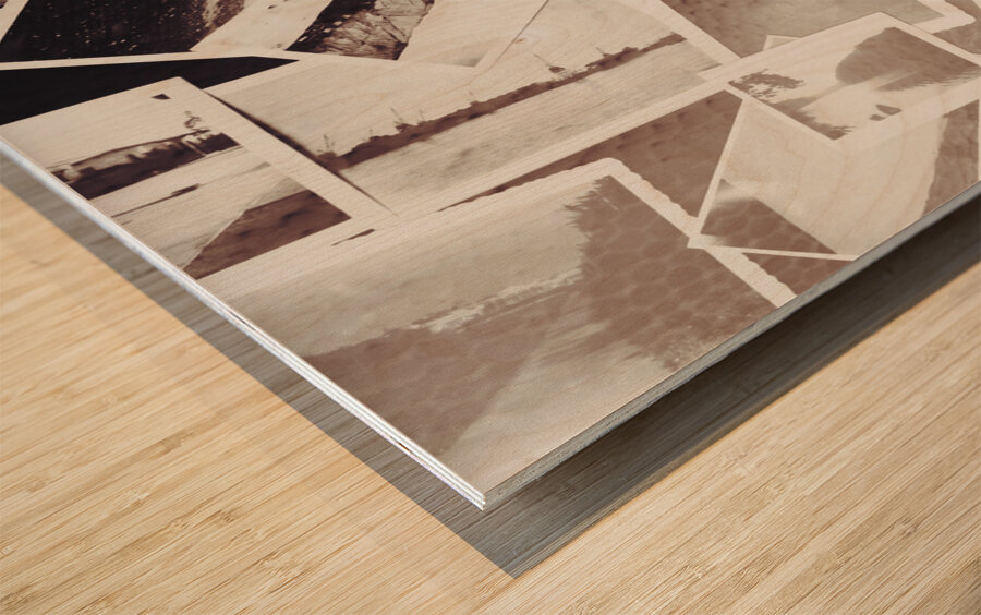 Thoughts and creation Wood print