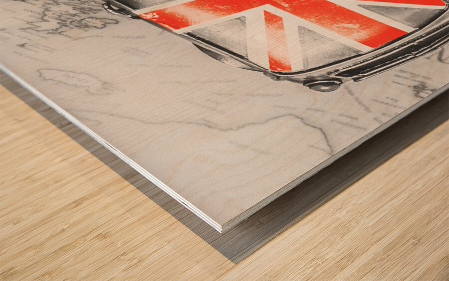 The British Way Wood print