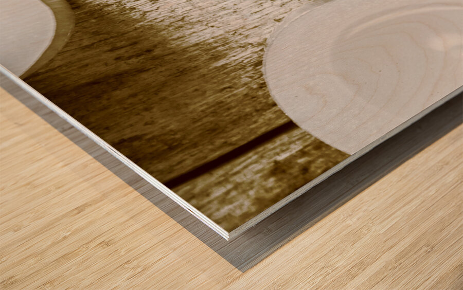 God is you metal lettering typography near white candles faith  Wood print