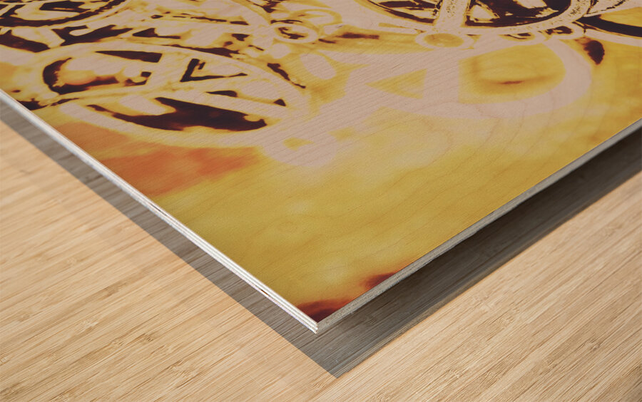 Unified peace Wood print