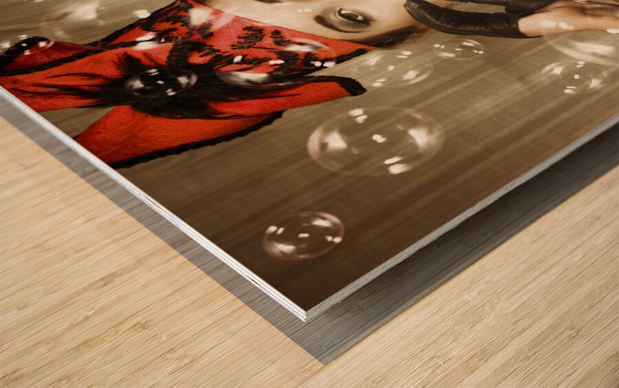 Birthday Celebration Wood print