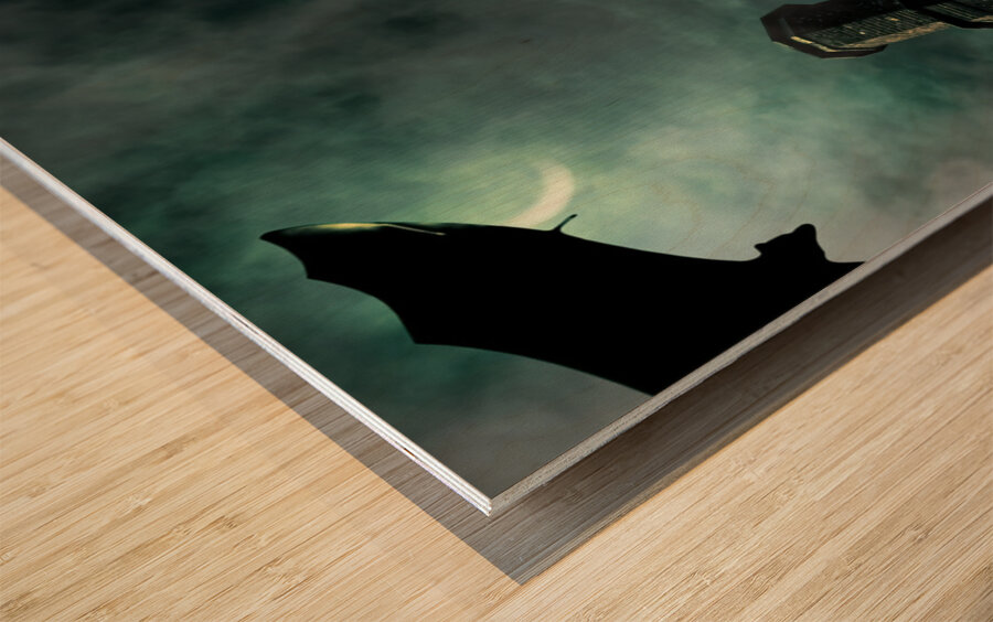 Dark Castle Wood print