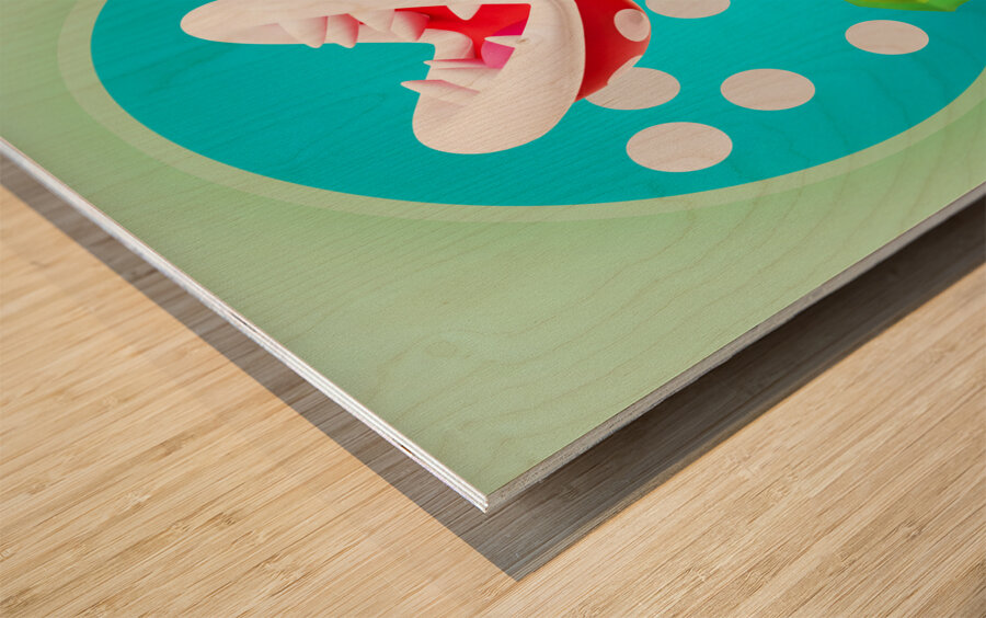 Bitancial  Wood print