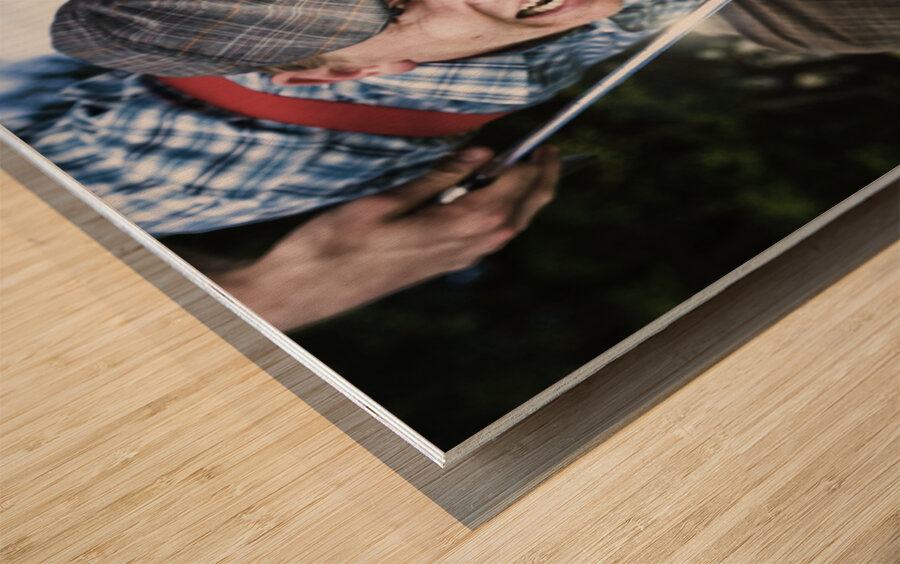 Golf Or Pool Wood print