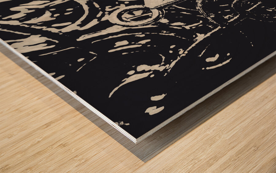 Line Ensemble Wood print