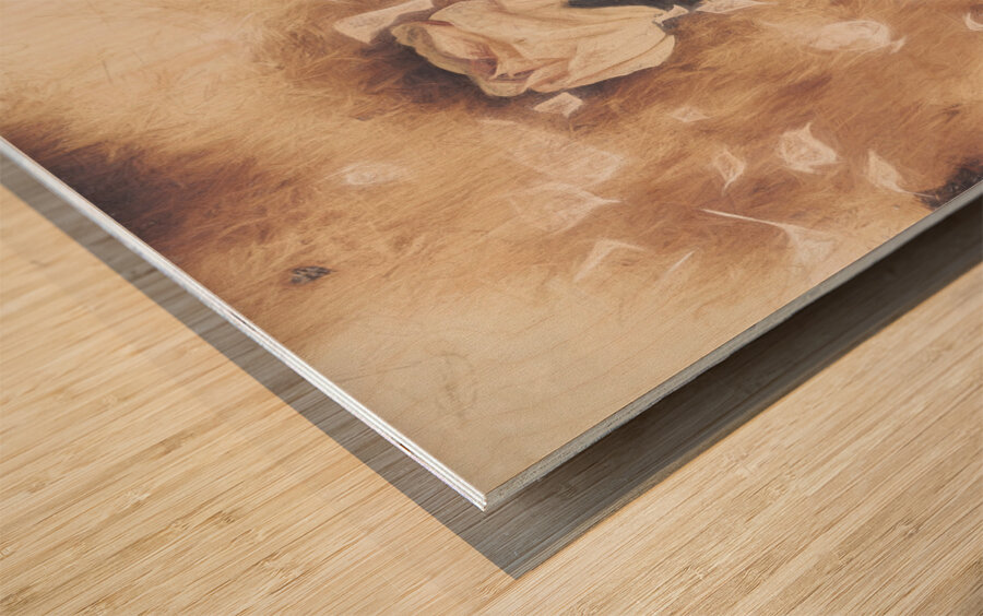 Peacefire treaty Wood print