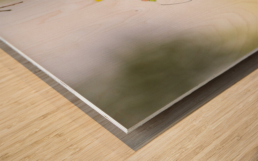 Wild simplicity Wood print