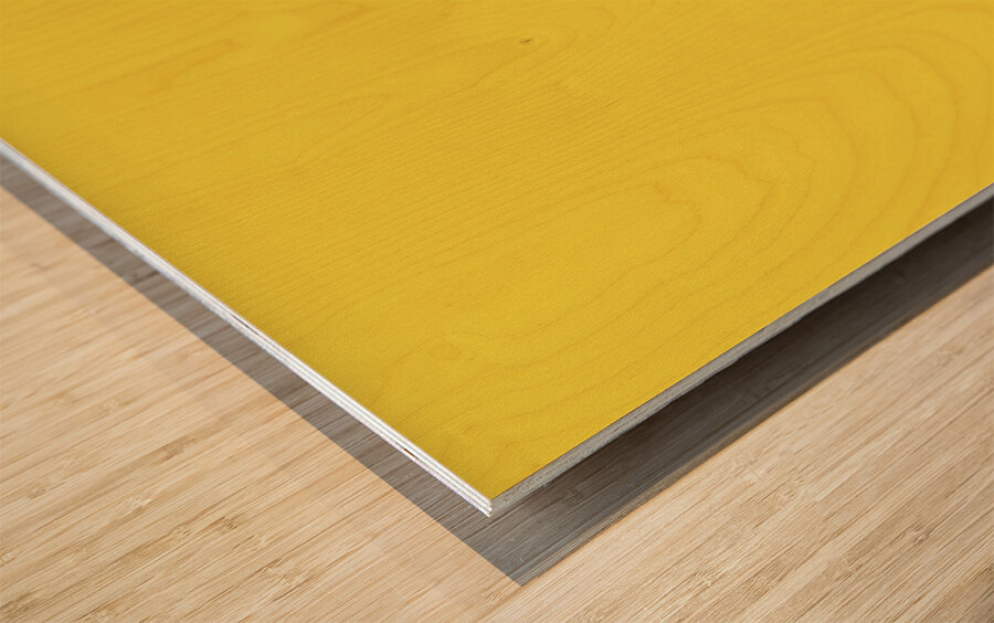 Retro 1950s pinup girl chatting on telephone Wood print