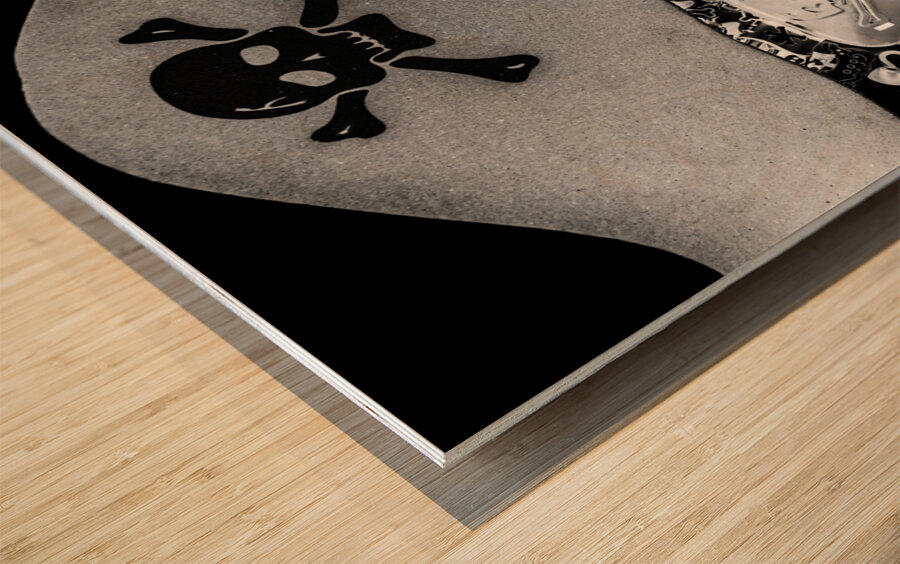 Jolly Roger Wood print