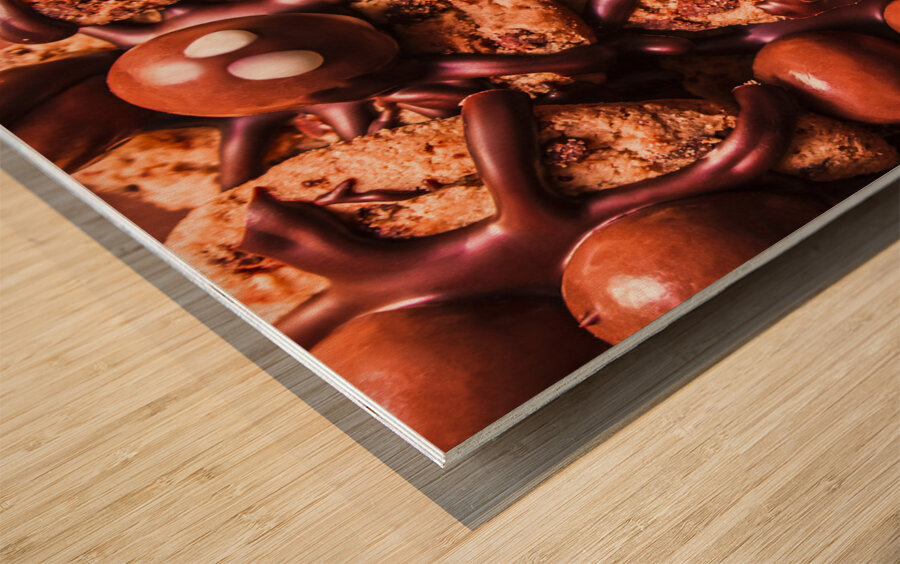 Delicious halloween fun Wood print