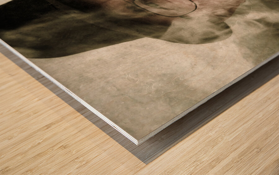 Pipe Dream Of A Crime Scene Investigator Wood print