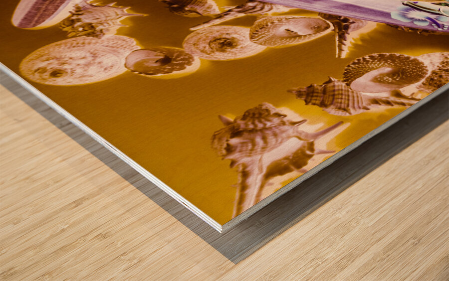 Wave Pickup Wood print