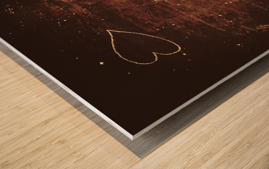 The interrogation room Wood print