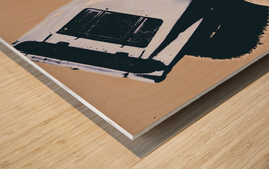 Muscle tune Wood print