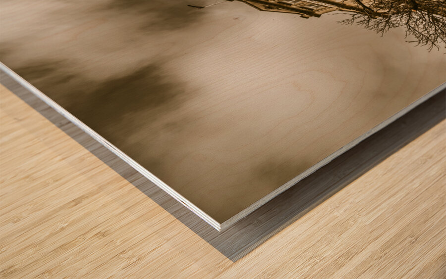 Cascade Brewery Wood print