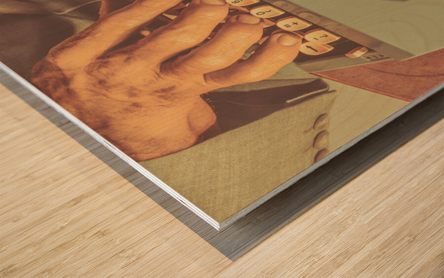 Fanciful fictions Wood print