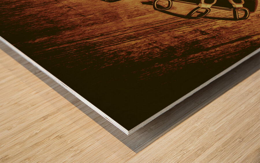 Blockchain advisory  Wood print