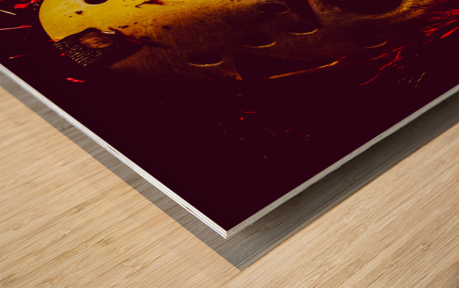 A cinematic nightmare Wood print