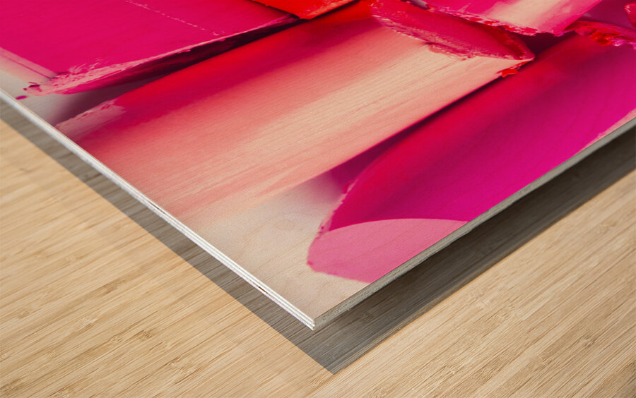 Breaking the beauty mould  Wood print