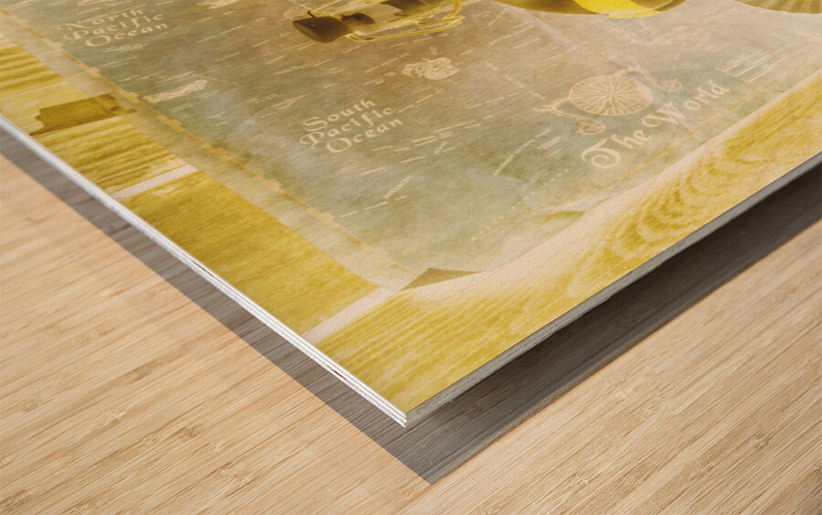 Fleeting dream Wood print