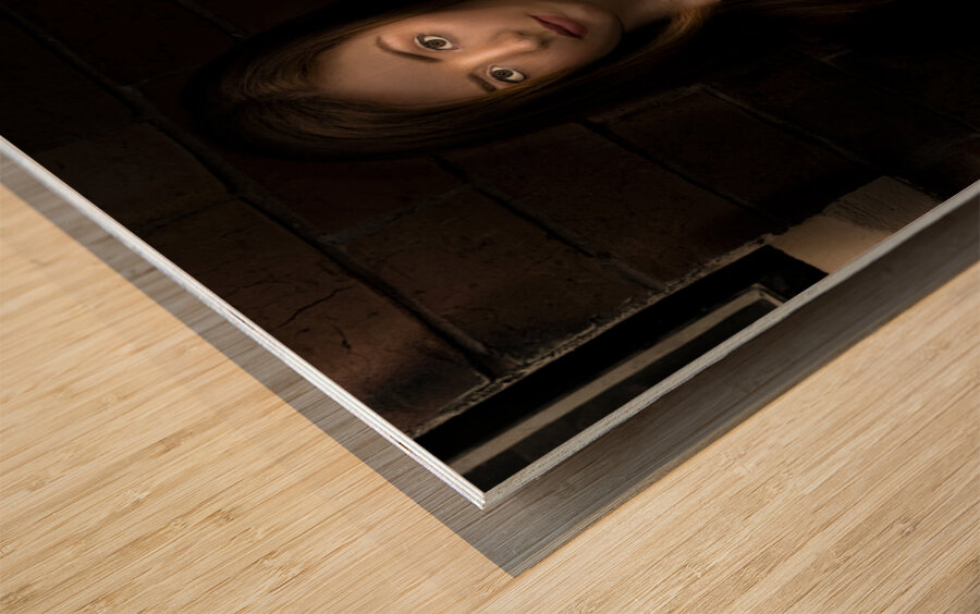 The body clock Wood print