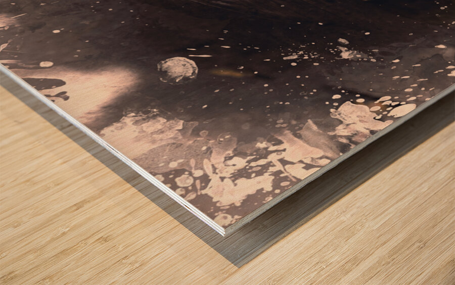 Yellow rose pier Wood print