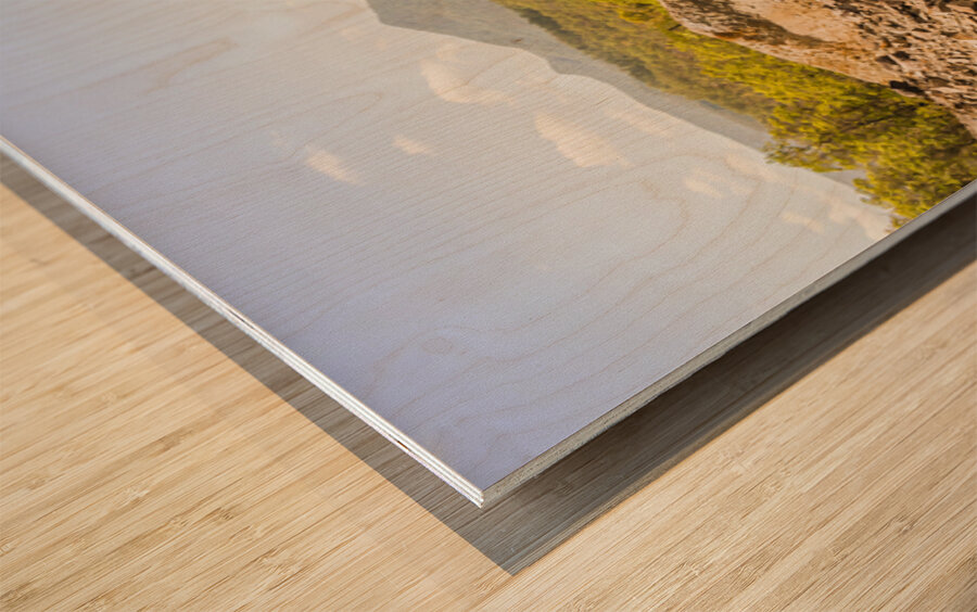 Mt Perry wide Wood print