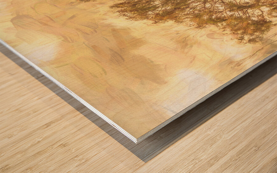 Summer dreaming Wood print