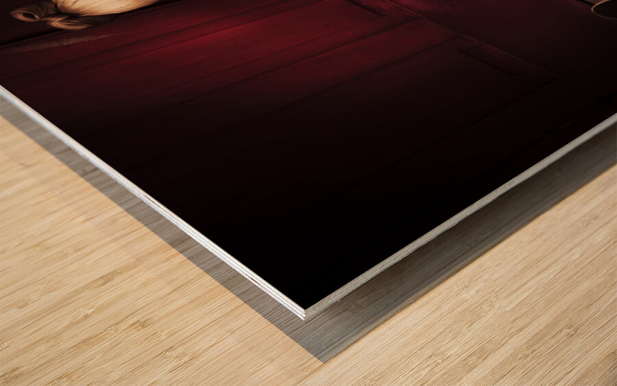 Last dance Wood print