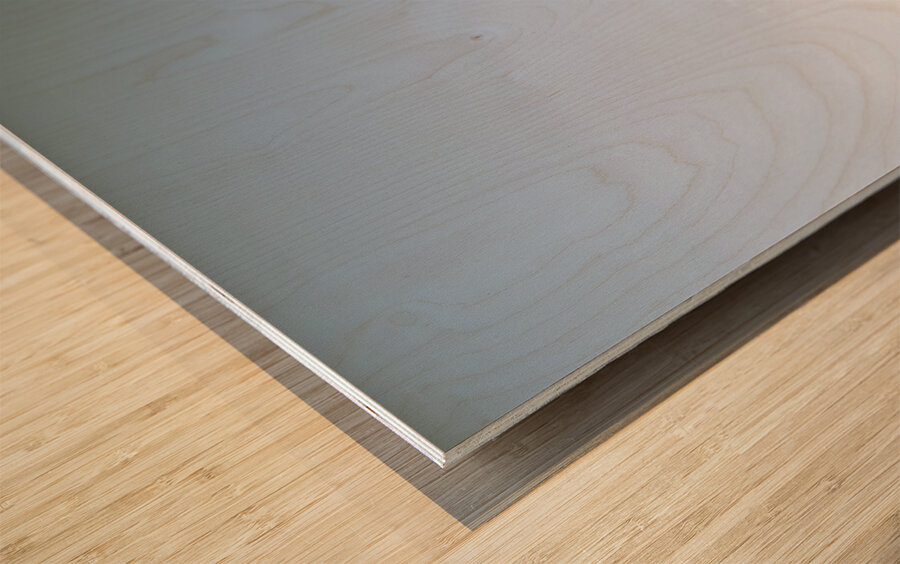 Dawn line Wood print