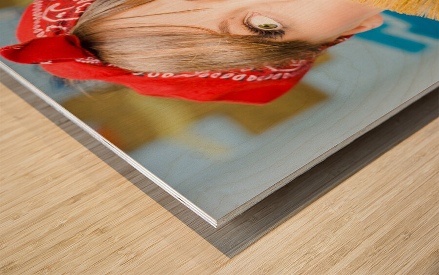 Housewife Wood print