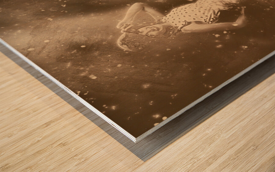 BUY WAR BONDS historical pinup Wood print