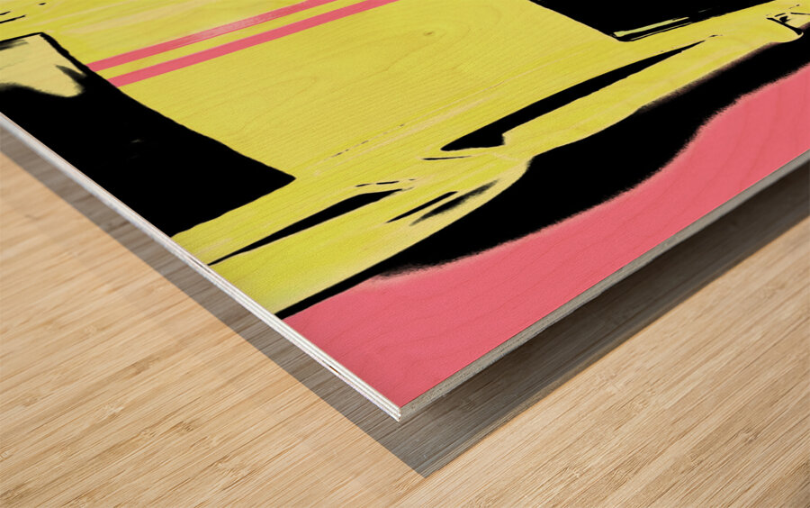 Musk tang Wood print