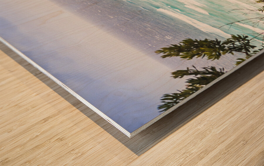 Point Lookout Queensland Australia Wood print