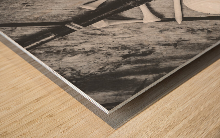 Old sunday driver Wood print