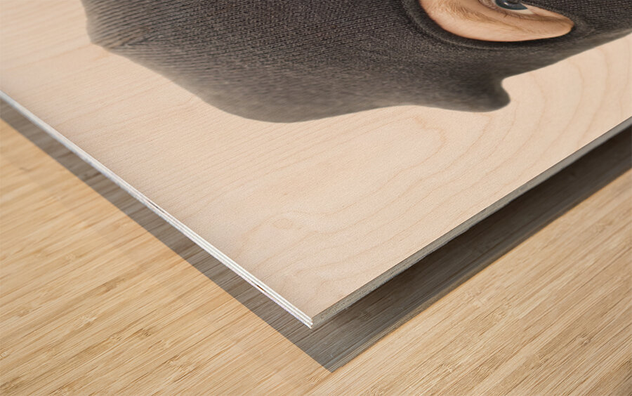 Cheeky Criminal Wood print