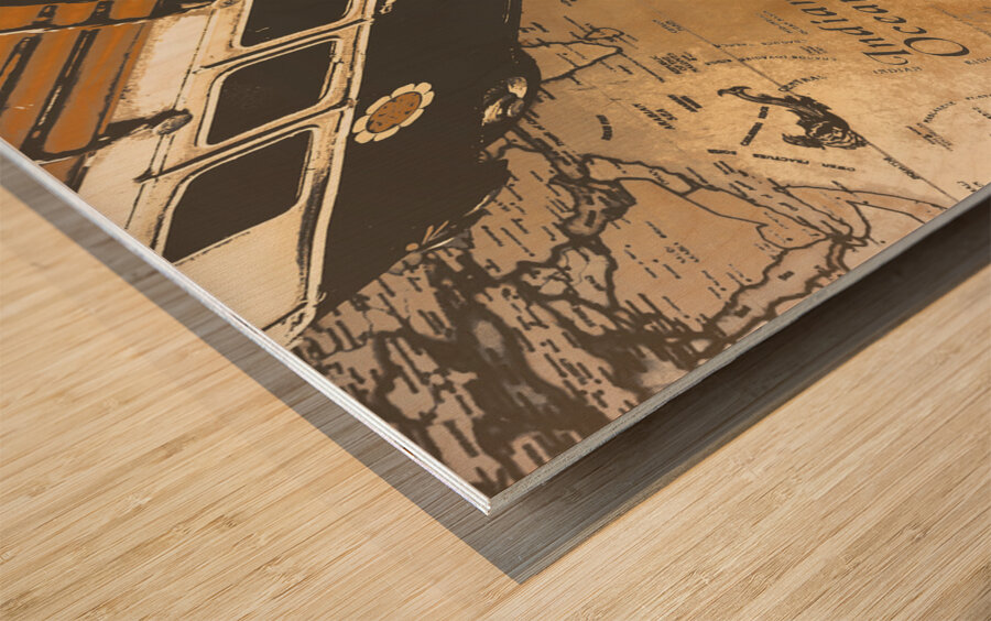 Summers Past Wood print