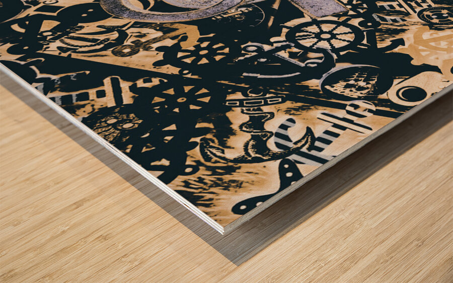 Steadfast Wood print