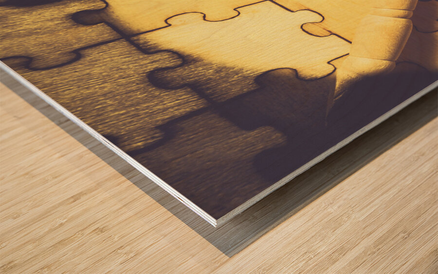 Spotlight on a judicial plot hole Wood print