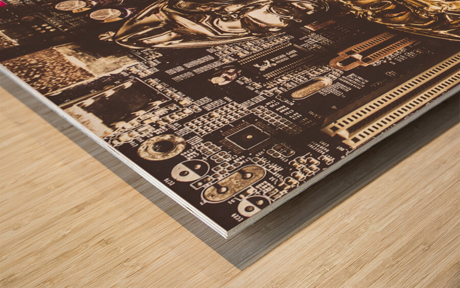 Redesigning the power systems Wood print