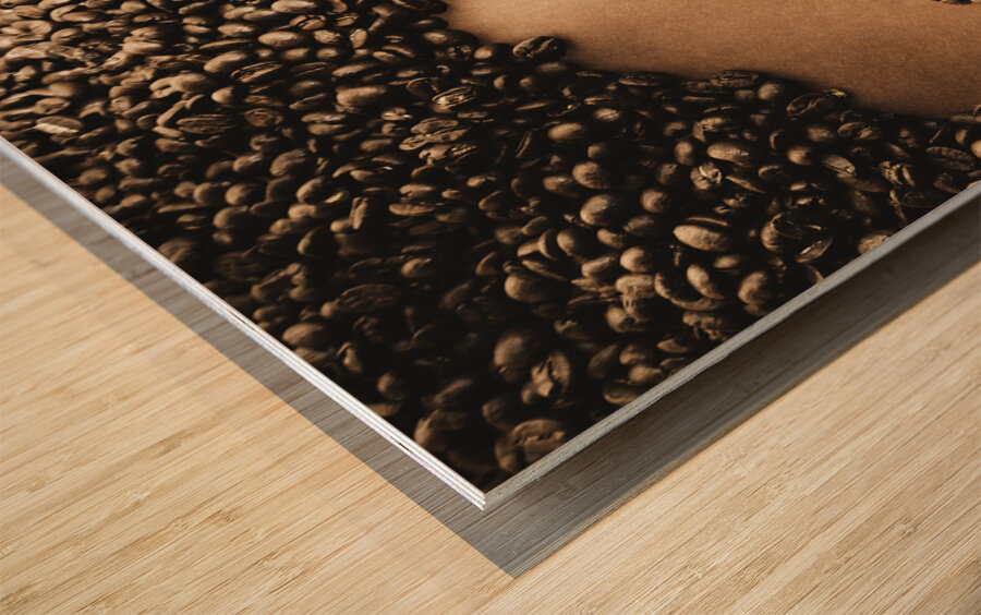 Bean to Australia Wood print