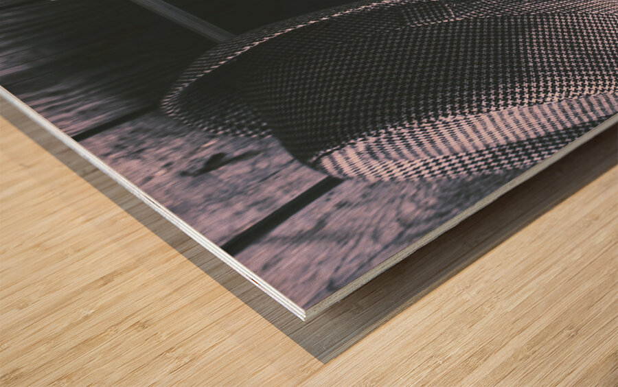 Case of a gambling pro  Wood print