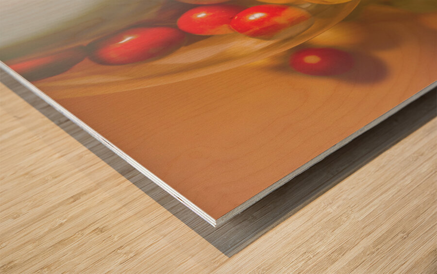 Vintage gum ball candy dispenser Wood print