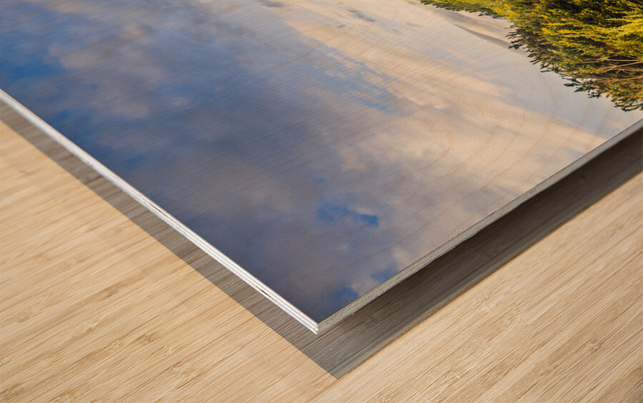 Scenic roads less travelled Wood print