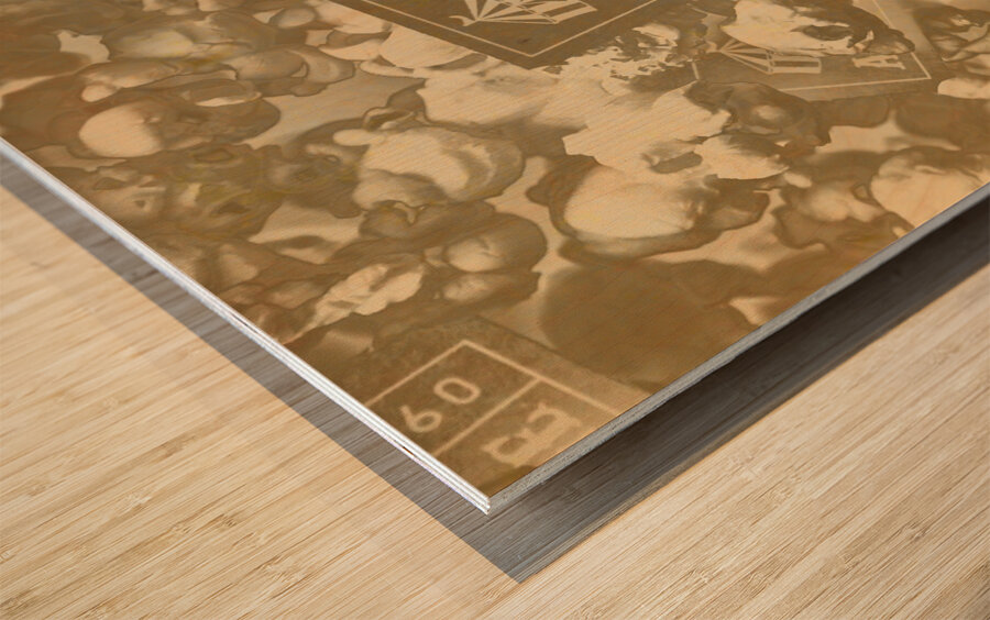 Carnivals and corn Wood print