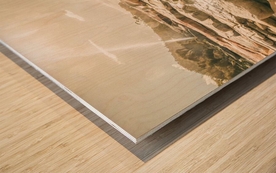 Bicheno foreshore Wood print